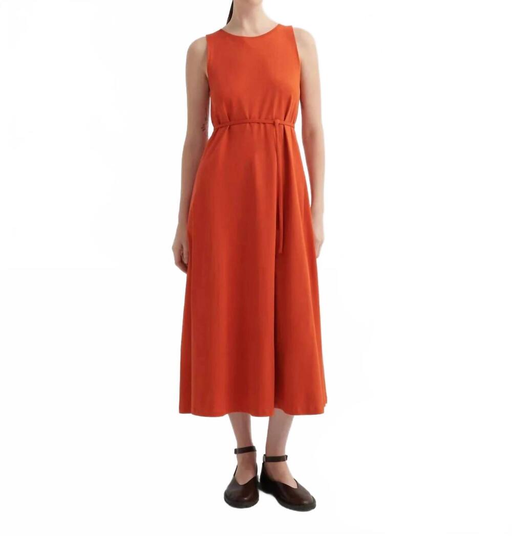 NEW KOWTOW tank swing dress in nasturtium